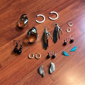 LOT of 10 pairs of earings